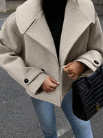 Jas Dames Oversized met Brede Revers