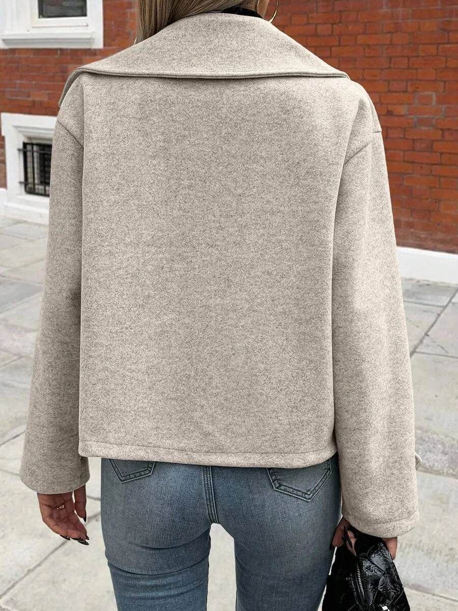 Jas Dames Oversized met Brede Revers