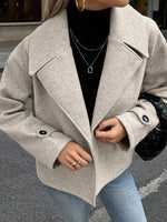 Jas Dames Oversized met Brede Revers