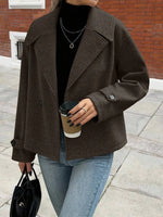 Jas Dames Oversized met Brede Revers