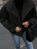 Jas Dames Oversized met Brede Revers