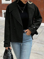 Jas Dames Oversized met Brede Revers