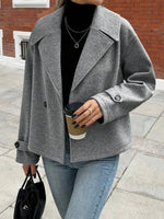 Jas Dames Oversized met Brede Revers