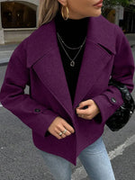 Jas Dames Oversized met Brede Revers