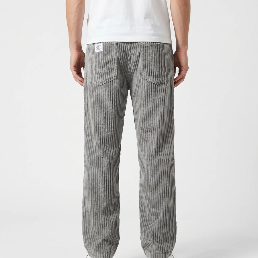 Corduroy broek met elastische taille Heren