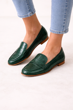 PU leren mocassins Dames
