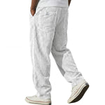 Corduroy broek met elastische taille Heren