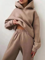 Dames co-ord set hoodie met joggingbroek