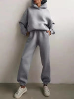 Dames co-ord set hoodie met joggingbroek