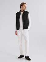 Bodywarmer 2-in-1 gilet heren - Zwart