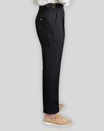 Oxford zomerbroek regular fit heren - Zwart