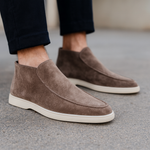 Suède Hoge loafers Heren