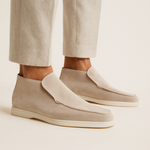 Suède Hoge loafers Heren