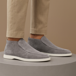 Suède Hoge loafers Heren