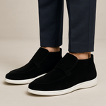 Suède Hoge loafers Heren
