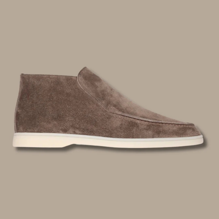 Suède Hoge loafers Heren