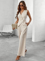 Tweedelige blazer met pantalon set Dames