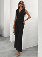 Tweedelige blazer met pantalon set Dames