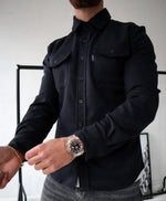 Overshirt Heren met Borstzakken