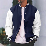 Varsity Jacket Heren met Drukknopen