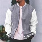 Varsity Jacket Heren met Drukknopen