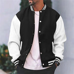 Varsity Jacket Heren met Drukknopen