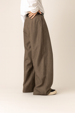 Oversized Pantalon Heren Geplooid